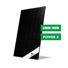 Painel solar 400W 500W 600W Monocristalina Solar painéis